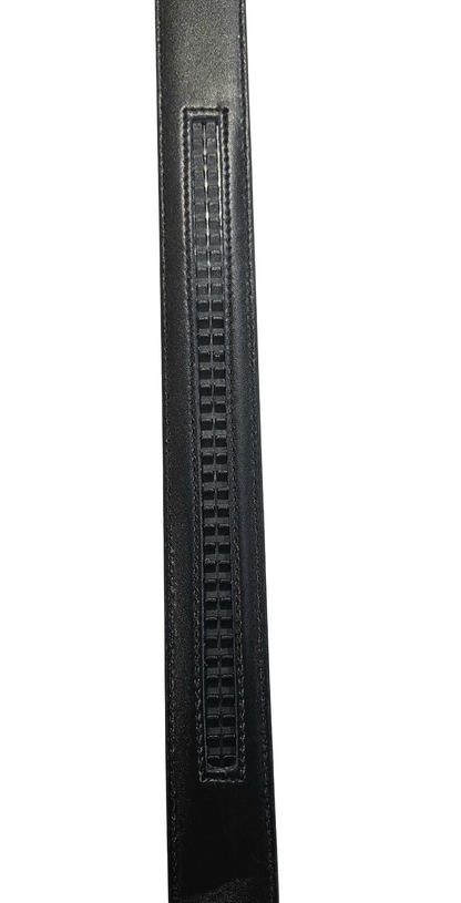 Cintura con fibbia automatica in pelle