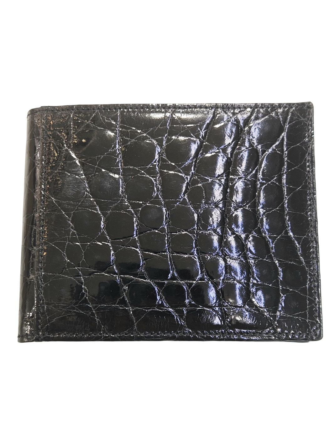 Portafoglio uomo in vero coccodrillo.