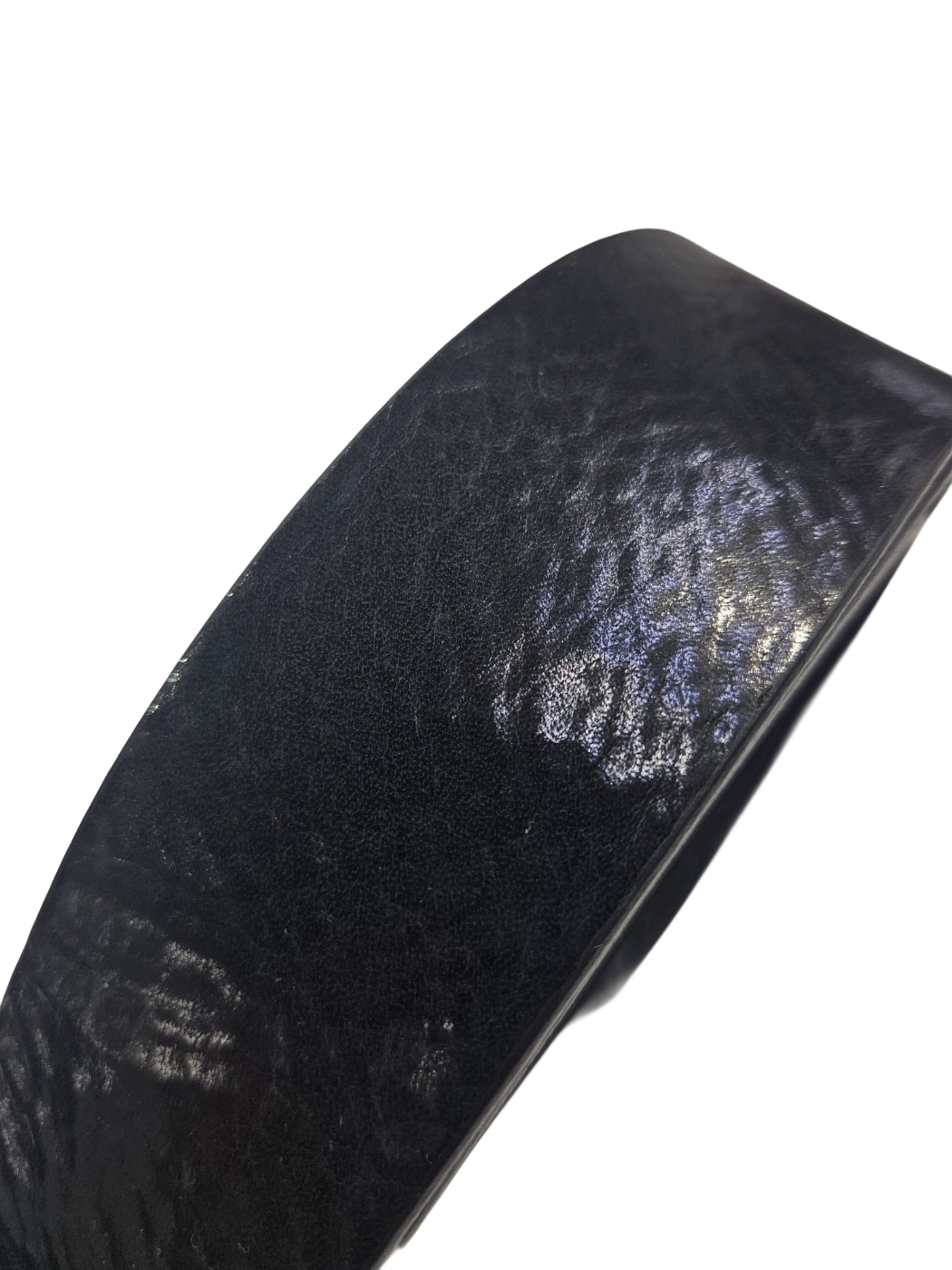 Cintura jeans Unisex in pelle cuoio