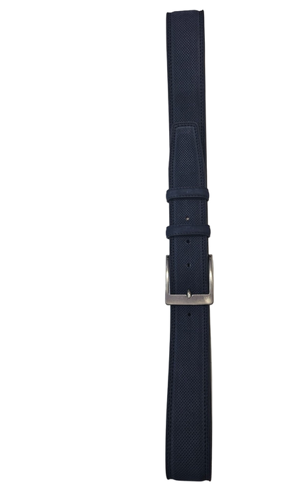 Cintura in pelle Nabuk laserato