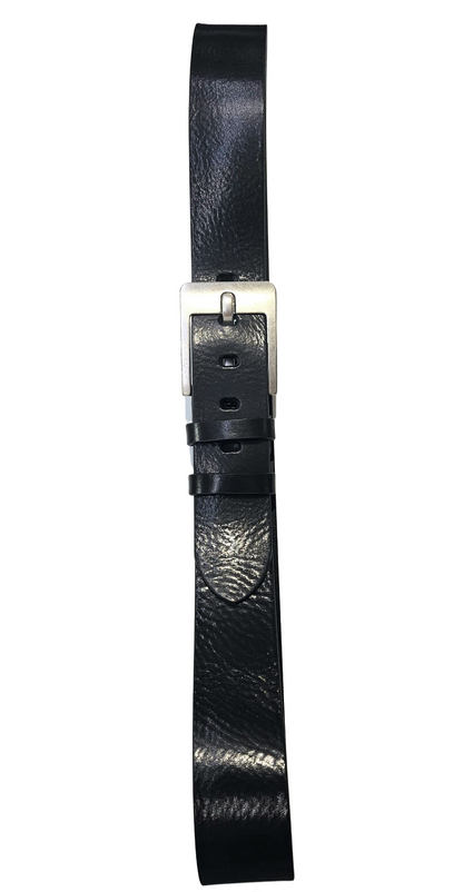 Cintura jeans Unisex in pelle cuoio