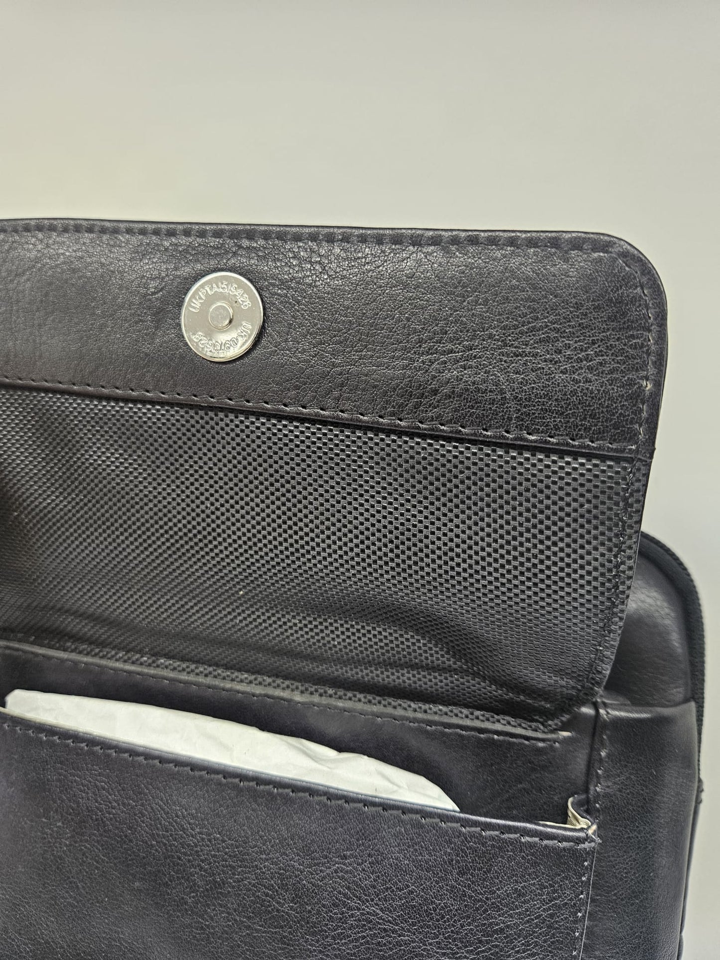 Borsello uomo collezione Liberty brand Acciaio.