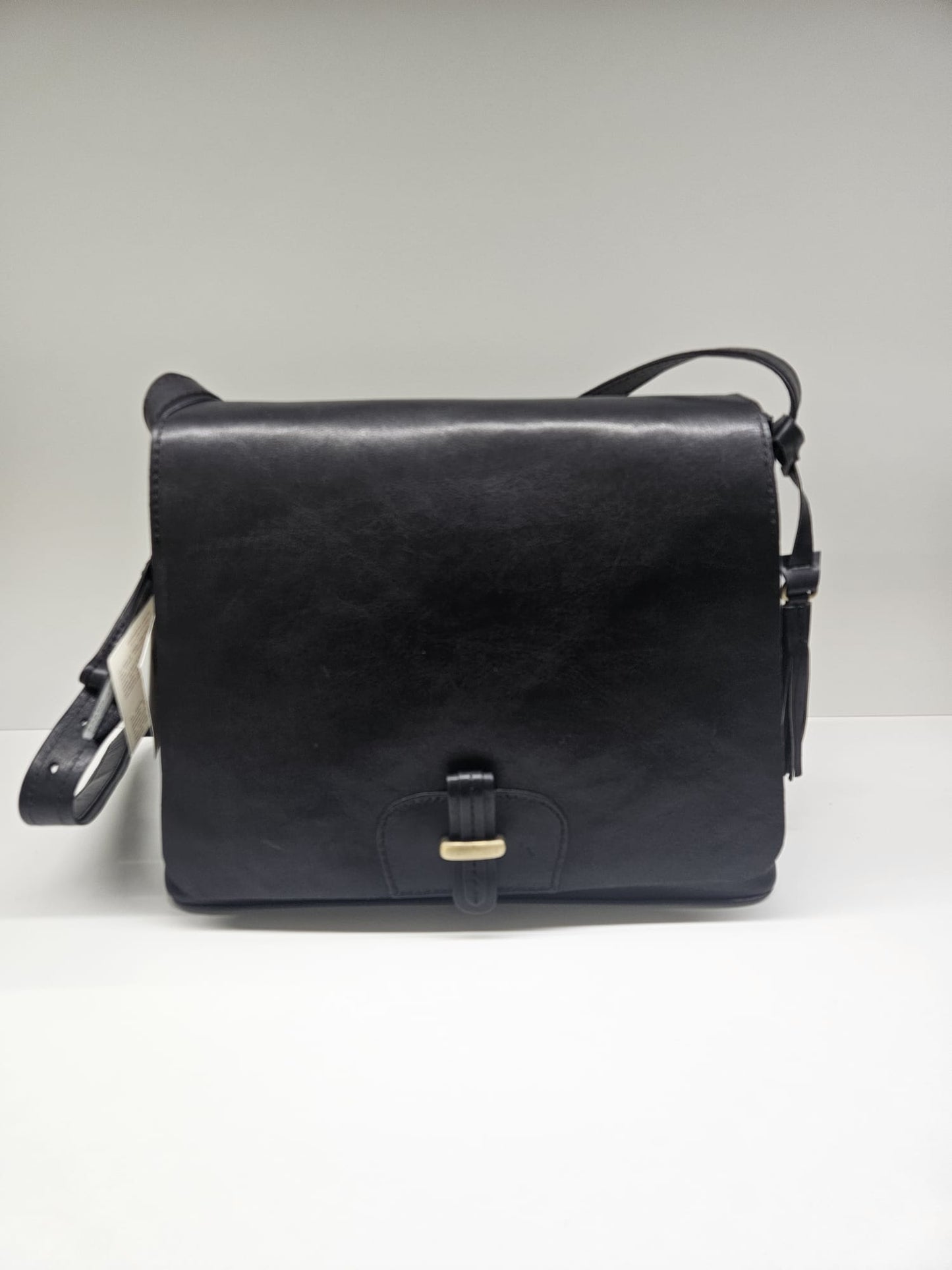 Borsa donna Acciaio collezione Liberty in vera pelle "vacchetta"