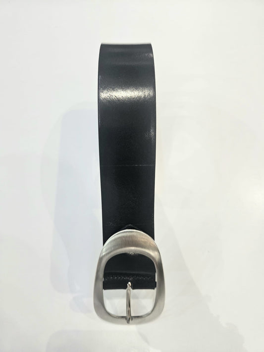 Cintura jeans donna in pelle vitello