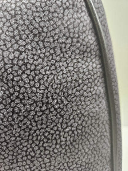 Borsa donna linea Simo in stampo &nbsp;tapiro con rifiniture in pelle di vitello