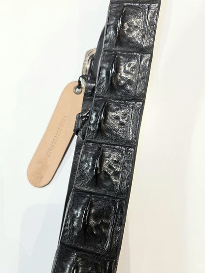 Cintura Unisex 1n vero coccodrillo  grey