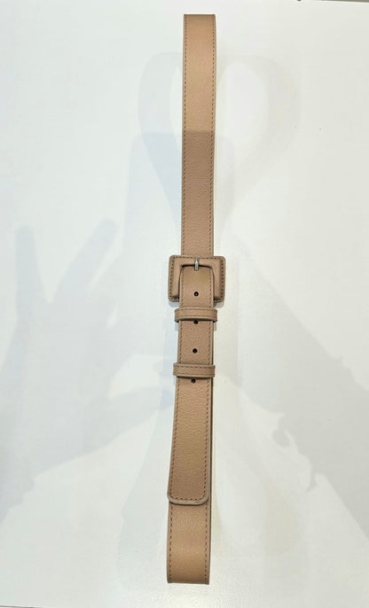 Cintura in pelle Nappa con fibbia