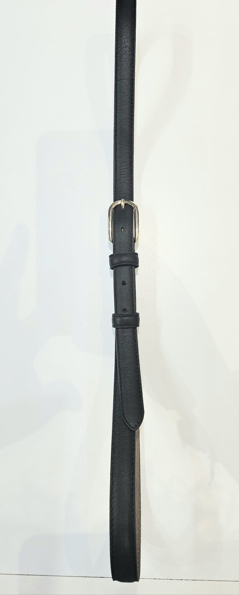 Cintura donna in pelle vitello con fibbia