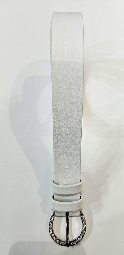 Cintura donna in pelle vitello elegante