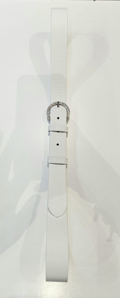 Cintura donna in pelle vitello elegante