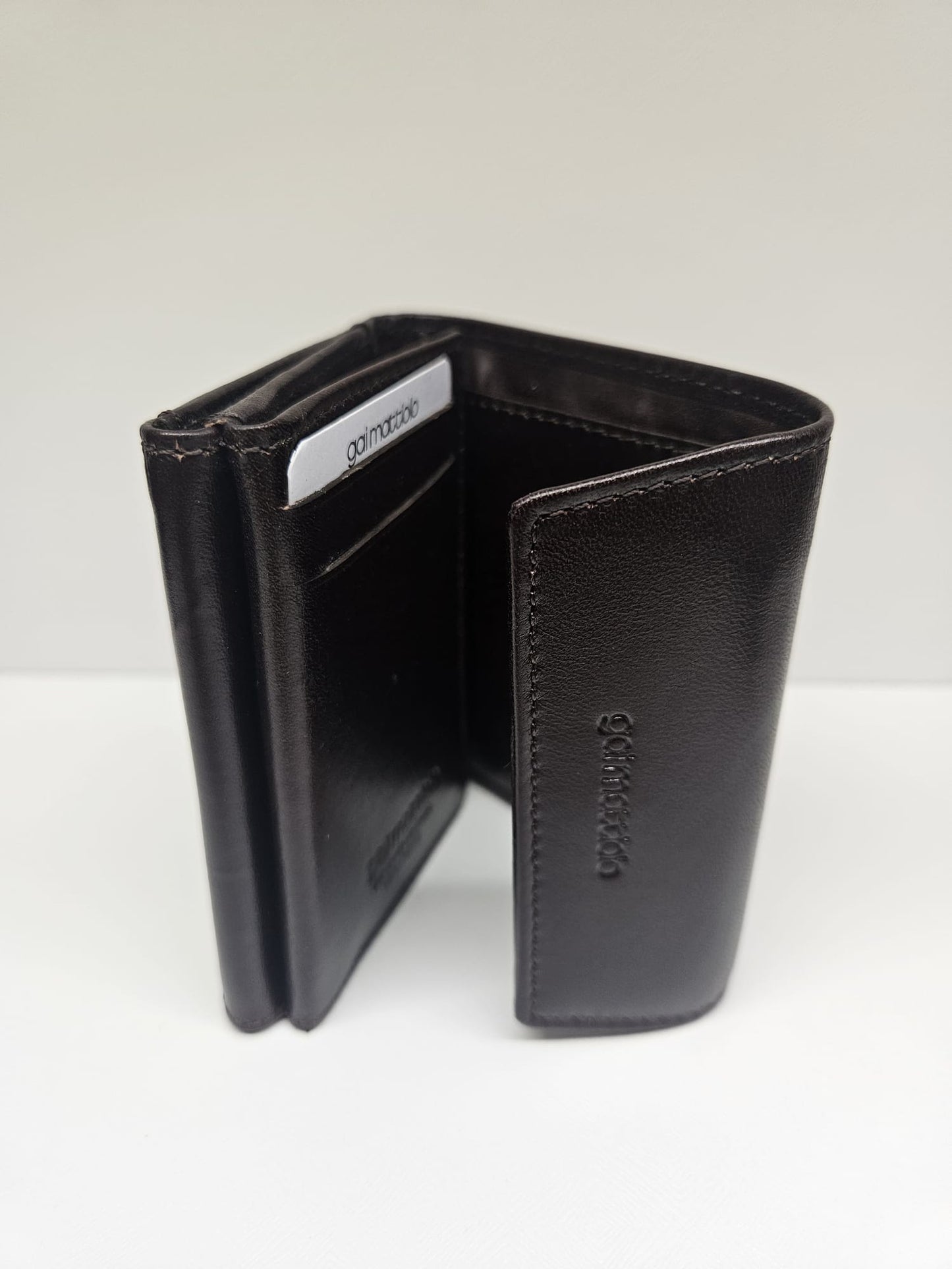 Portafoglio Unisex in pelle vacchetta gai mattiolo.