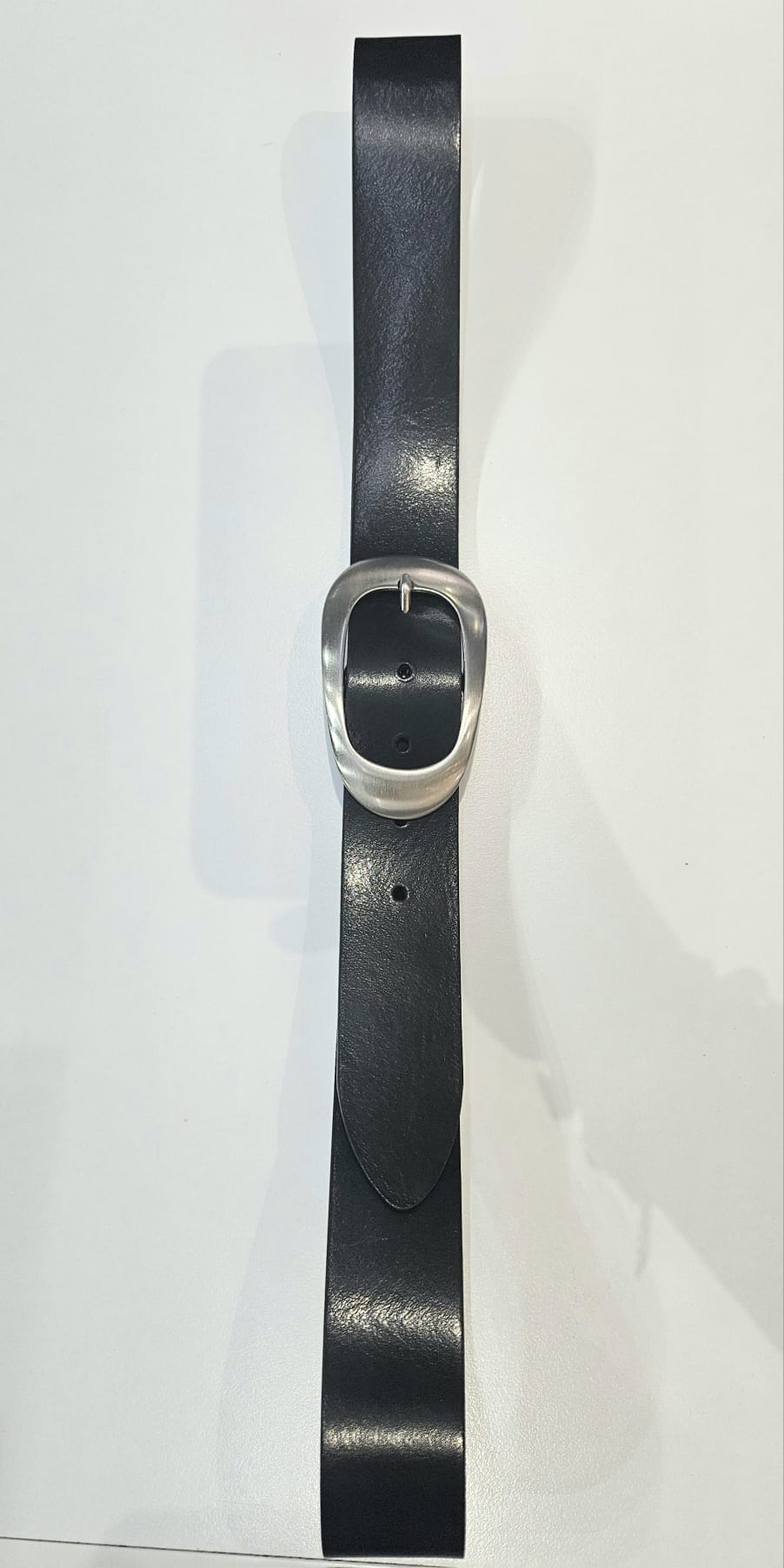 Cintura jeans donna in cuoio