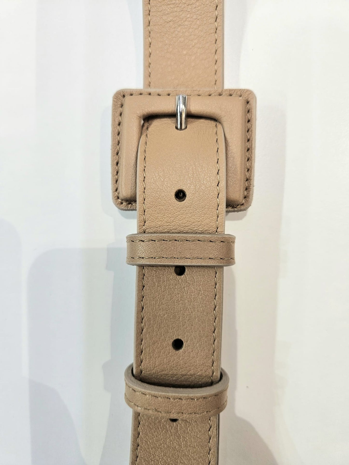 Cintura in pelle Nappa con fibbia