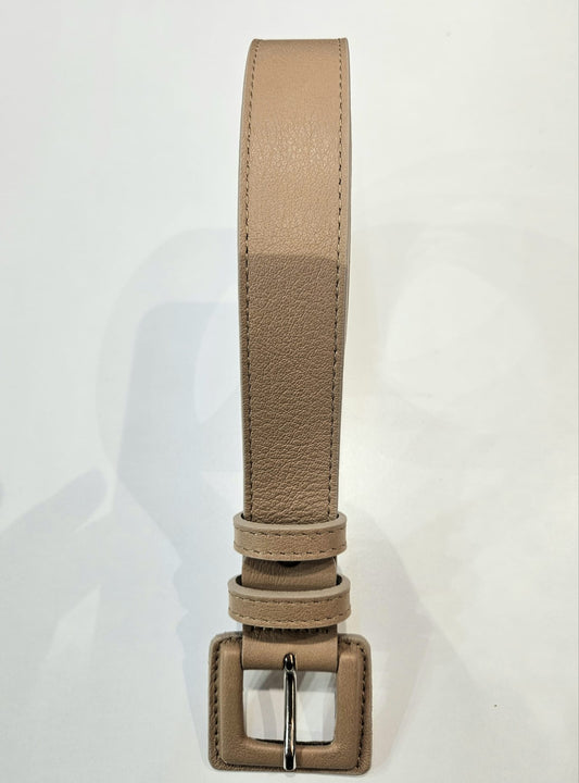 Cintura in pelle Nappa con fibbia